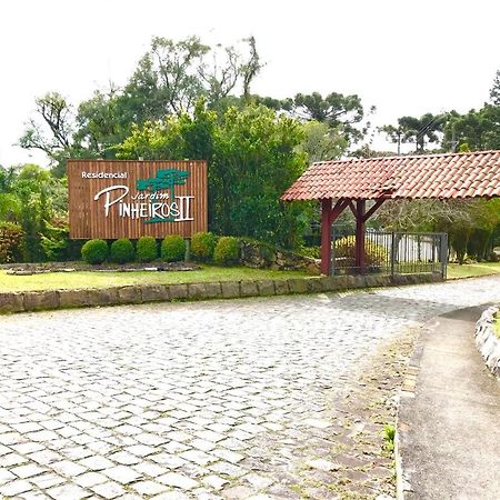 Casa Calandra chalé colonial de madeira na serra gaúcha, CanelaRS Villa Esterno foto